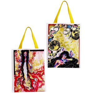 Earth and Fire Goddesses Themed Tote Bag